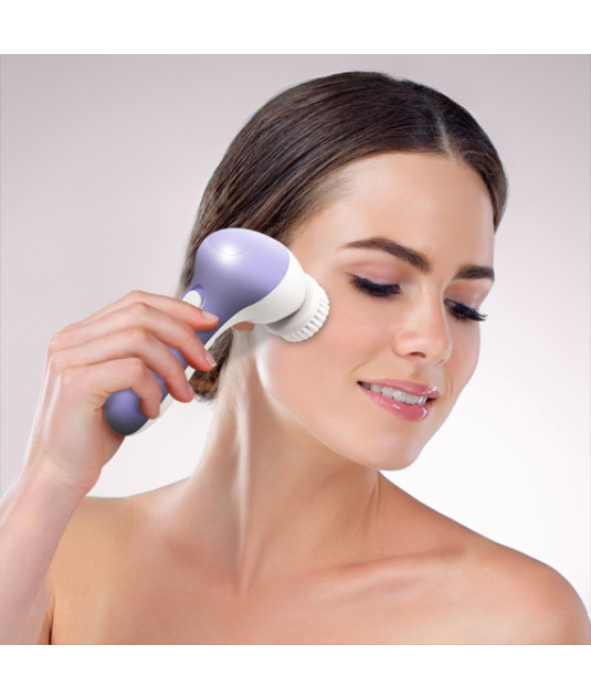 Massageador Facial Kit Spa HC 180 Lilás Multilaser