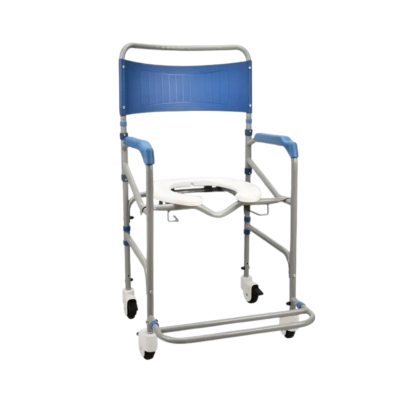 Cadeira De Banho Pro200 Higiênica Dobrável Em Aço 120kg Procirurgica