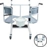 Cadeira De Apoio Transferencia Manual Acamados E Cadeirantes Até 135kg Supermedy